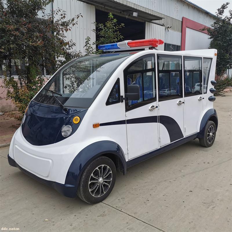 凯驰物业保安电瓶巡查车厂区景区观光车治安四轮电动巡逻车