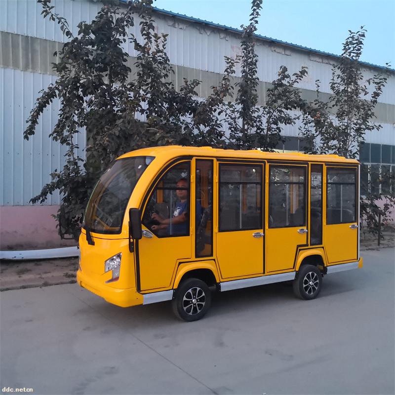 凯驰景区旅游观光车电动四轮车游览车楼盘接待看房车 敞篷观光车