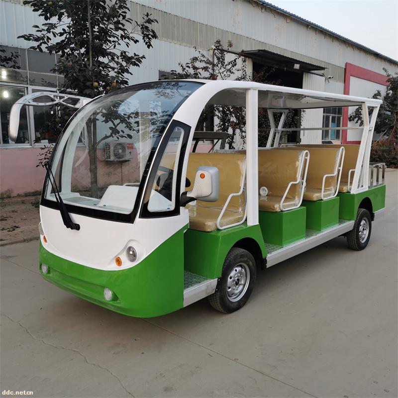 凯驰电动四轮旅游观光车8-14座看房游览车景区酒店公园摆渡车