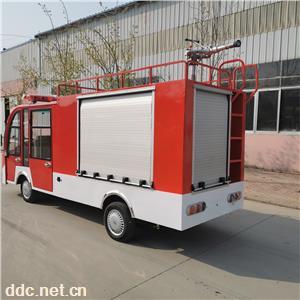 凯驰新能源电动消防车四轮消防巡逻车街道物业社区微型消防洒水车