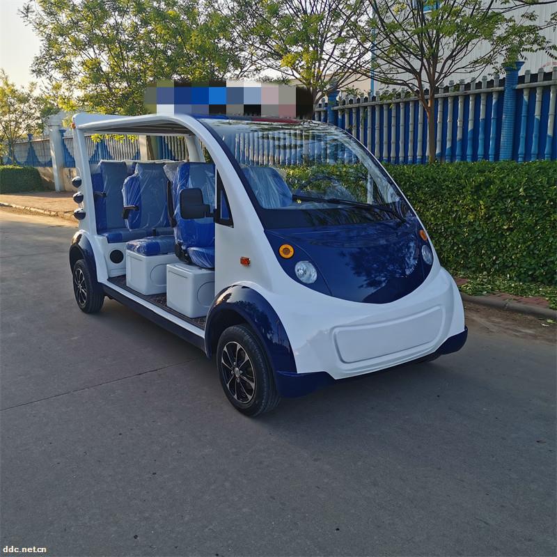 凯驰校园小区城管执勤高铁站治安车景区物业封闭电动巡逻车