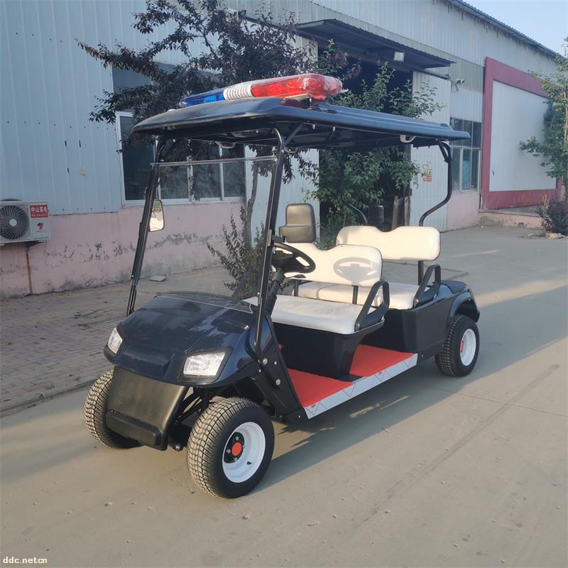 凯驰5座8座全封闭电动巡逻车四轮小区物业校园保安城管电瓶车