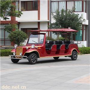 凯驰复古电动老爷车四轮6 8 11座景区楼盘看房车酒店接待车