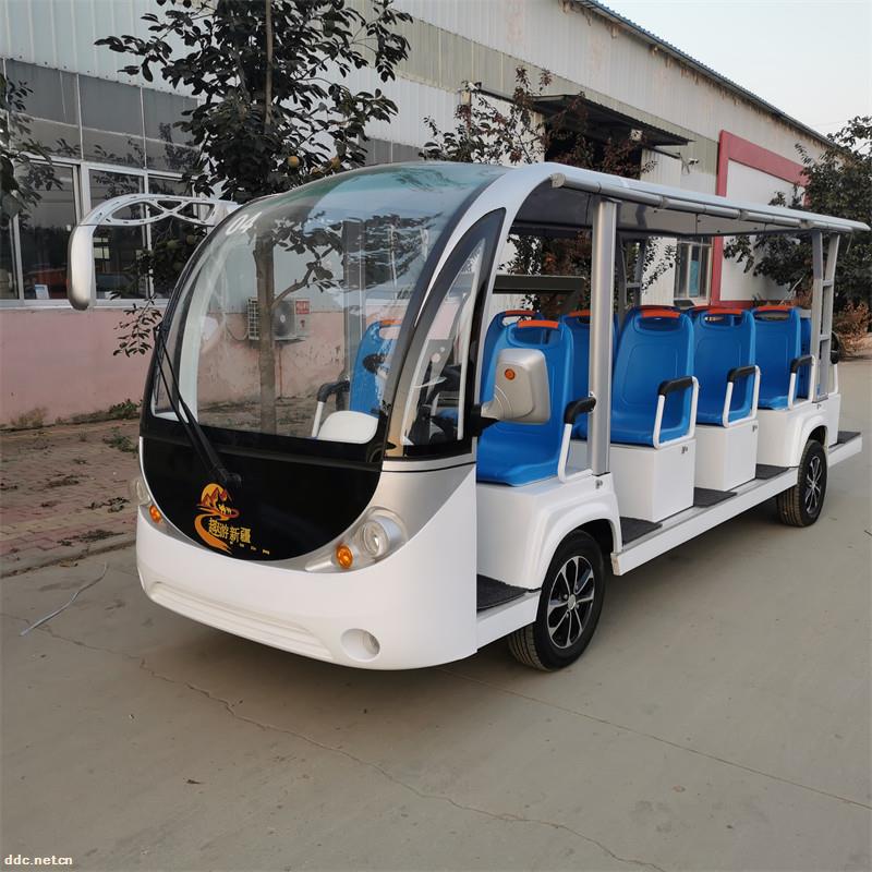 凯驰旅游观光车物业巡逻车电瓶摆渡车楼盘看房车电动四轮公园景区