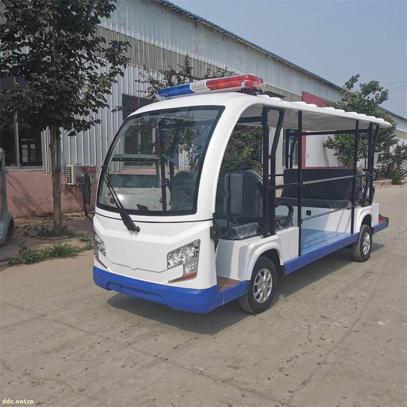 凯驰城管保安物业景区治安四轮电动巡逻车 电瓶巡逻车