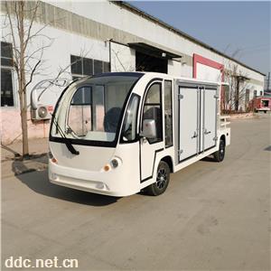 凯驰小型电动搬运车 电动送餐车 可移动式蓄电池电动地平车