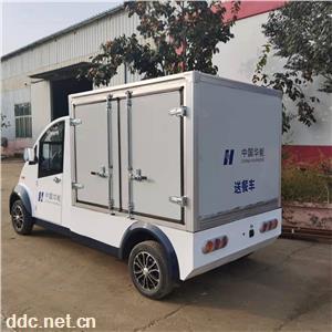 凯驰电动送餐车 厂区电动防爆货车 封闭式电动货车