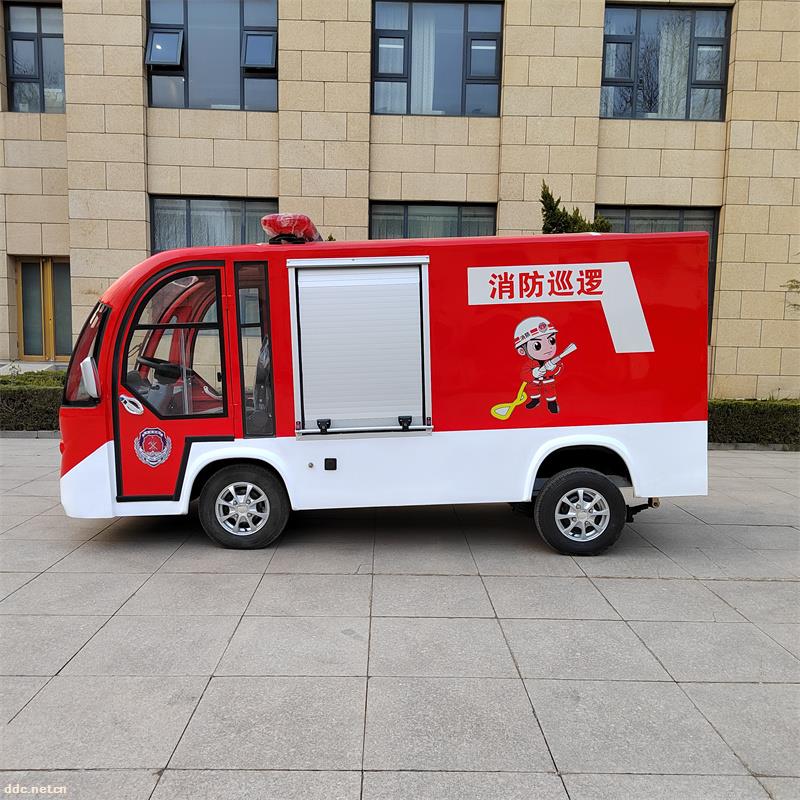 凯驰小型电动应急灭火消防车 微型消防站配备