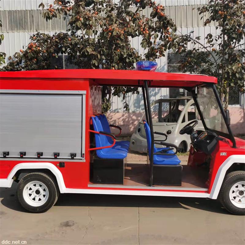 凯驰带水箱和消防泵消防器材的电动消防车 微型消防站配备