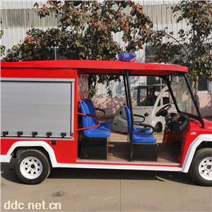 凯驰带水箱和消防泵消防器材的电动消防车 微型消防站配备