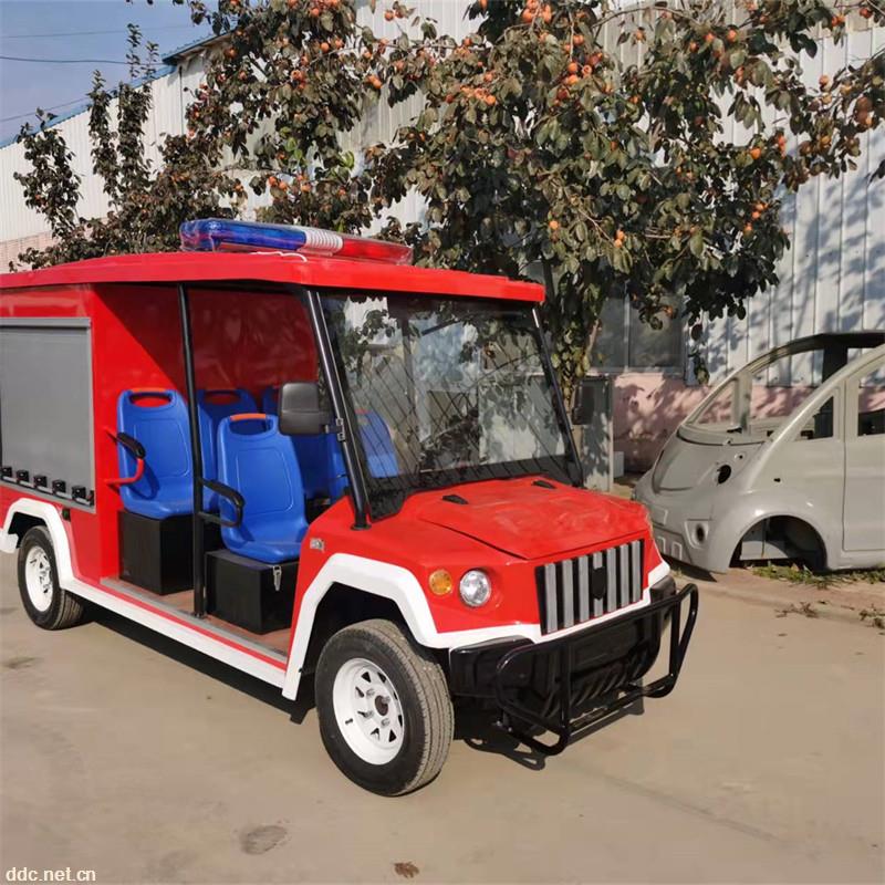 凯驰工业园厂区电动消防车带消防泵