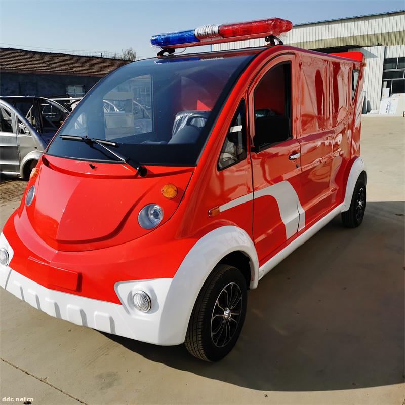 凯驰社区工业园微型消防站电动消防车带水箱消防泵和消防器材