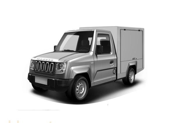 万仁电动箱式物流车