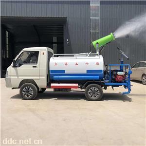 新能源电动洒水车小型多功能三轮雾炮洒水车