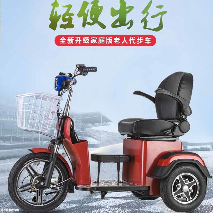 东莞科恩迪中老年代驾代步三轮车家用小型接送孩子老人新款电瓶车