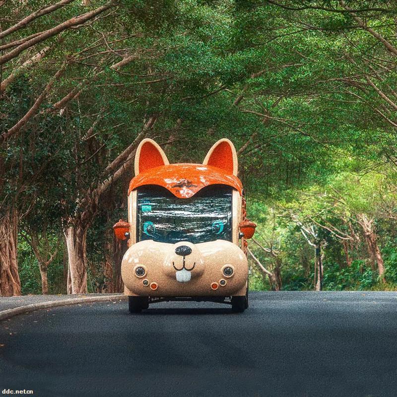 旅游景区定制卡通主题造型电动观光车厂家网红电瓶游览车多少钱