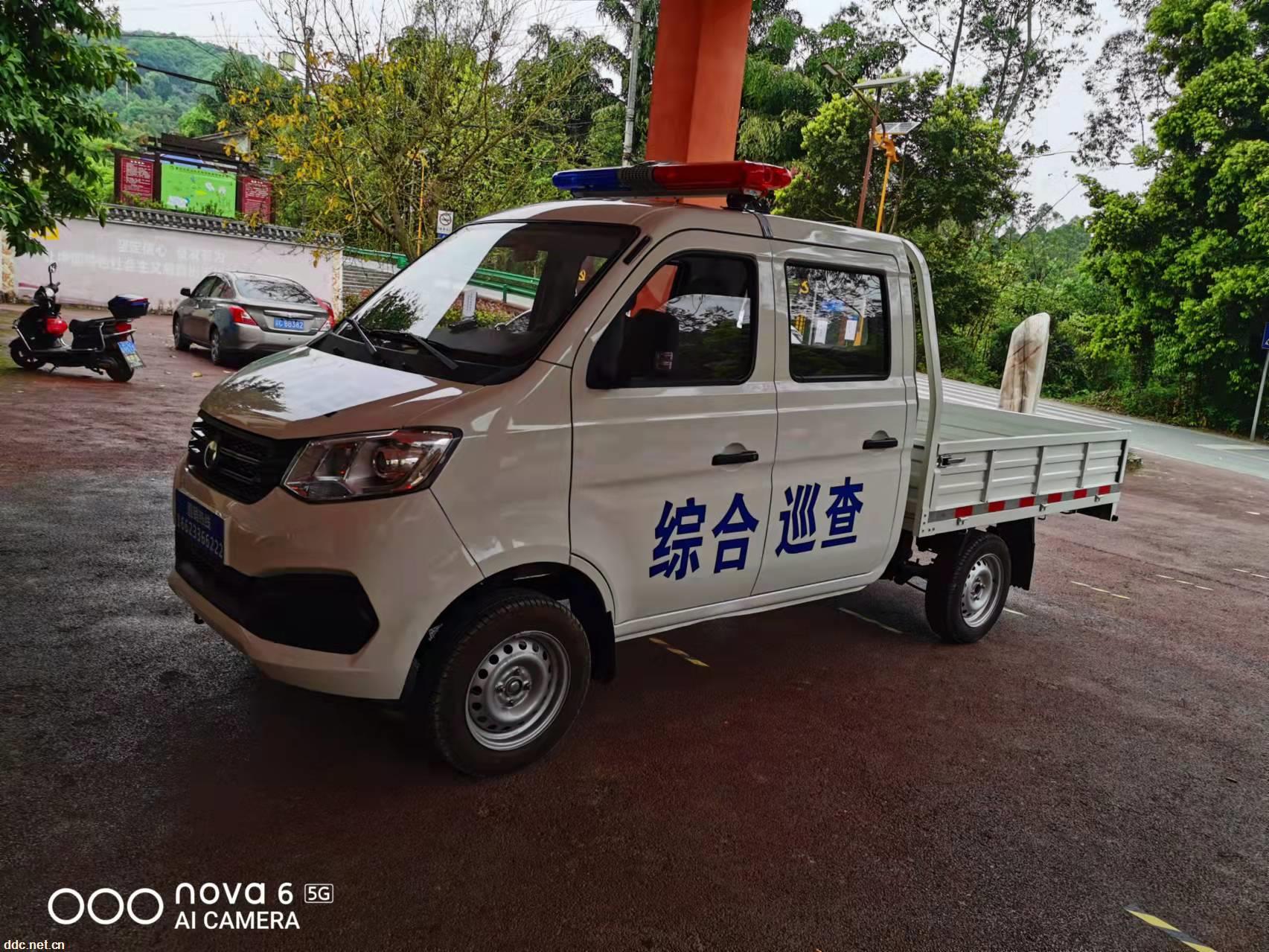重庆电动皮卡巡逻车、城管巡查车、带斗电动车、物业巡逻车