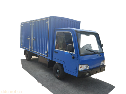 可定制的电动厢式货车，带箱子的电动搬运货车图片价格厂家