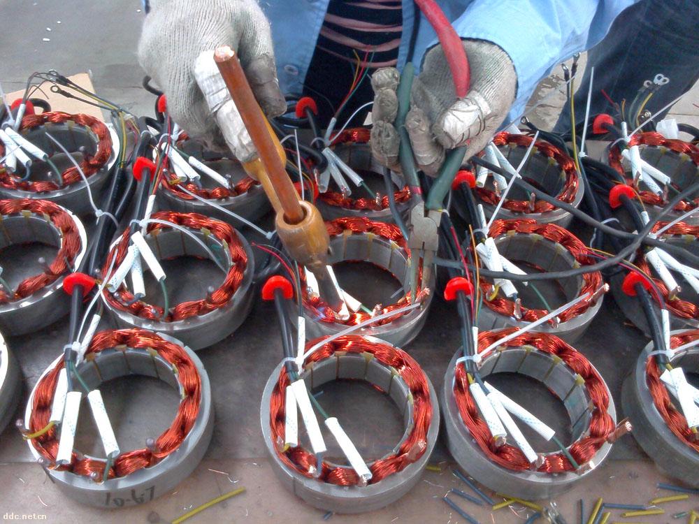 三轮车电机实物焊接JDTQ-3