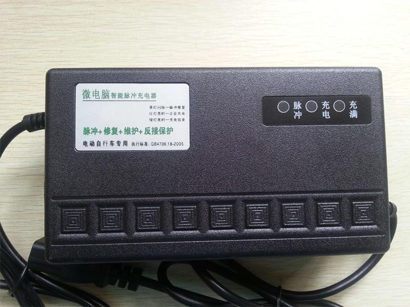 定时脉冲48V12AH充电器